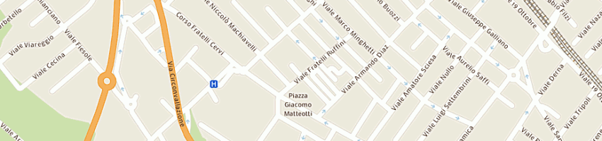 Mappa della impresa banca popolare valconca a RICCIONE