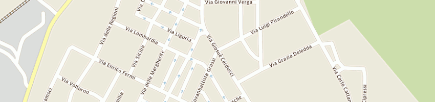 Mappa della impresa benedetti loredana a APRILIA