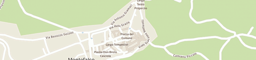 Mappa della impresa metelli bruno a MONTEFALCO
