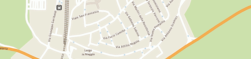 Mappa della impresa comune di fara in sabina a FARA IN SABINA