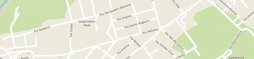 Mappa della impresa artes sas di francesca lazzari e c a RIMINI