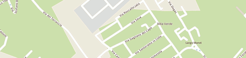 Mappa della impresa icie import export di zhu xiangrong a ROMA