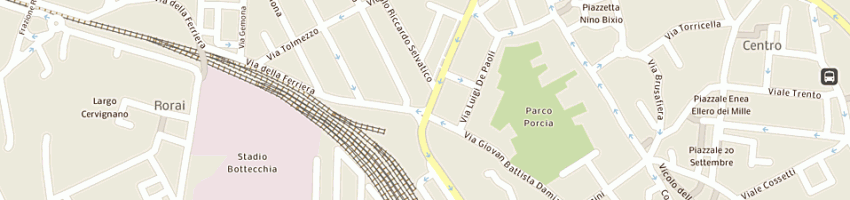 Mappa della impresa sun avenue srl a PORDENONE