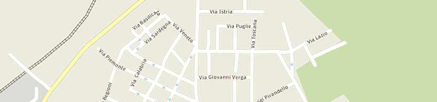 Mappa della impresa bagaglia luciano a APRILIA