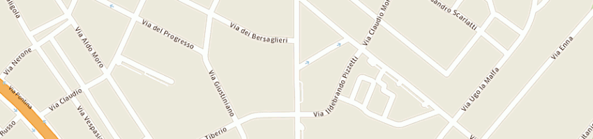 Mappa della impresa a ser srl a APRILIA
