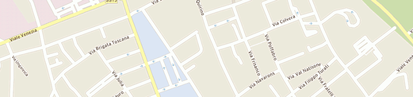 Mappa della impresa pablo spizza di chinese paolo a PORDENONE