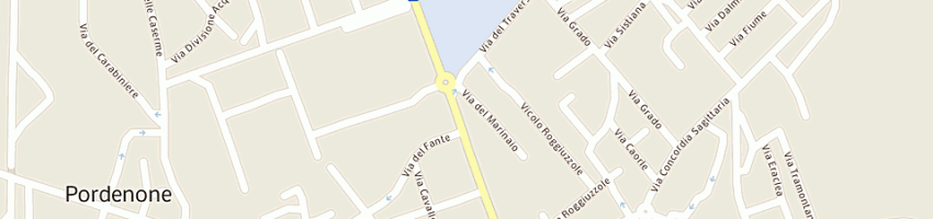 Mappa della impresa damodoro hotel a PORDENONE