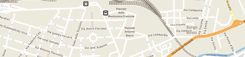 Mappa della impresa istituto sabel srl a TERNI