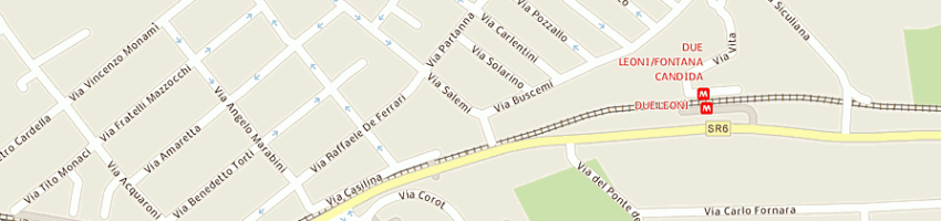 Mappa della impresa agostini a ROMA