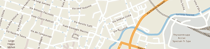 Mappa della impresa bartomeoli francesco a TERNI