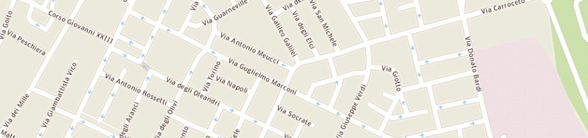 Mappa della impresa scarabotti emore a APRILIA