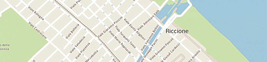 Mappa della impresa pelletteria dante a RICCIONE