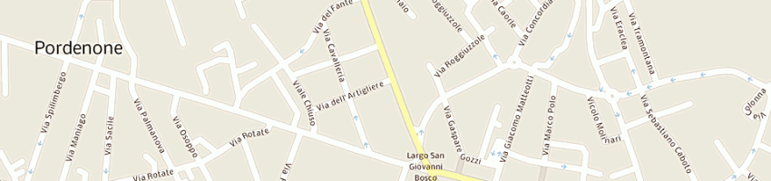 Mappa della impresa alfa sas di da pian marco e c a PORDENONE