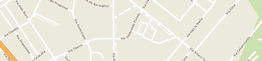 Mappa della impresa centro sportivo aprilia a APRILIA