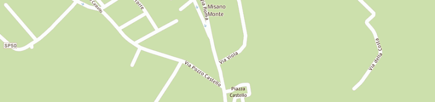 Mappa della impresa makarena piccola soc coop a RIMINI