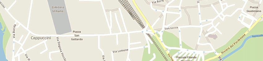Mappa della impresa pulisecco 2000 a PORDENONE