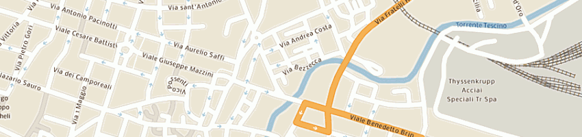 Mappa della impresa legnomobile di crisostomi giorgio a TERNI
