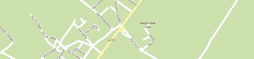 Mappa della impresa scuola elementare a SAN CLEMENTE