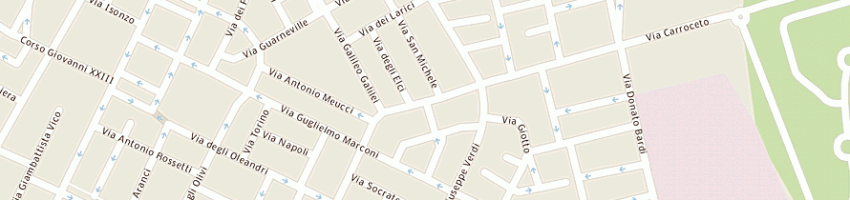 Mappa della impresa circolo pontino della manovella a LATINA