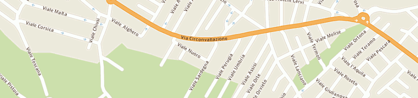 Mappa della impresa fotomarket srl a RIMINI