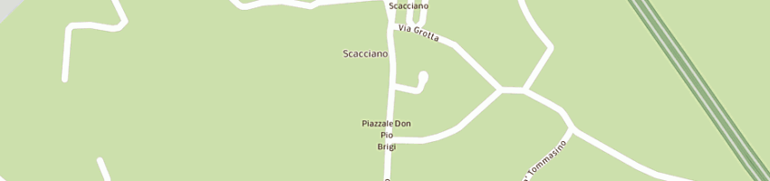 Mappa della impresa corpo forestale dello stato a MISANO ADRIATICO