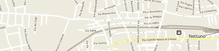 Mappa della impresa bruno leonarda a NETTUNO