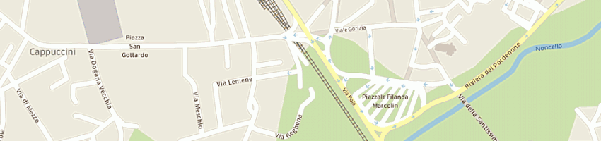 Mappa della impresa porro alberto a PORDENONE