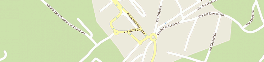 Mappa della impresa eurograf sud srl a ARICCIA