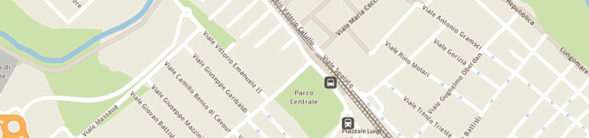 Mappa della impresa studio legale gaudenzi a RICCIONE