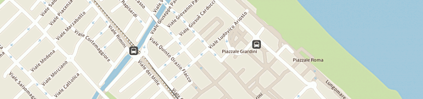Mappa della impresa sabbiarosa di coppola roberto pietro a RICCIONE