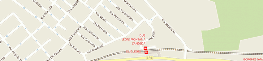 Mappa della impresa morichini sas a ROMA