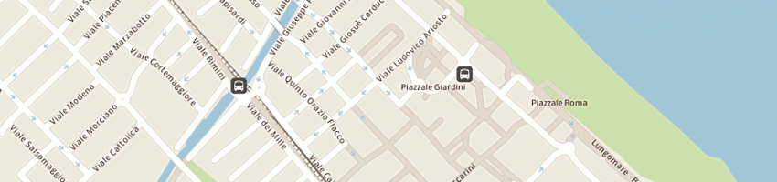Mappa della impresa petronius snc di terenzi aldo e scoppetta raimondo a RICCIONE