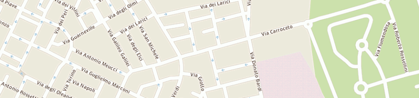 Mappa della impresa to live srl a APRILIA