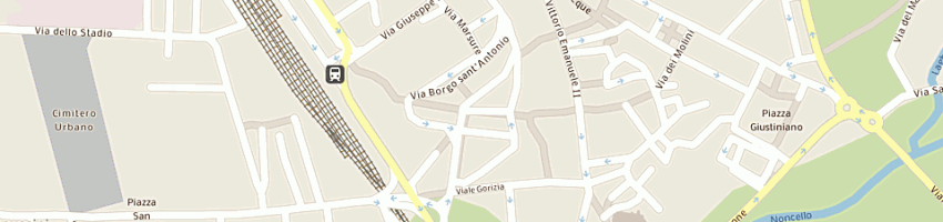 Mappa della impresa a e g parrucchieri di corazza alain a PORDENONE