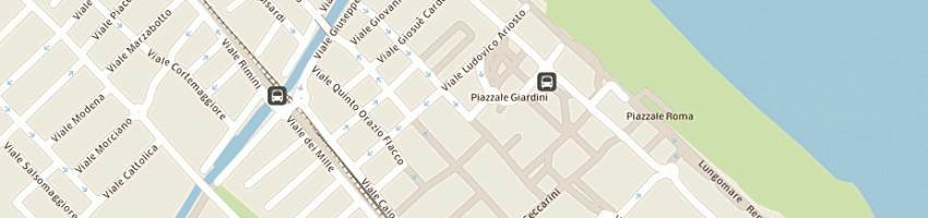 Mappa della impresa vallechiara di pierbattisti rossella e stefania snc a RICCIONE
