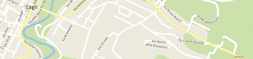 Mappa della impresa istituto tecnico commerciale statale g celli a CAGLI