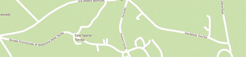 Mappa della impresa scacaroni angelo a MONTEFALCO