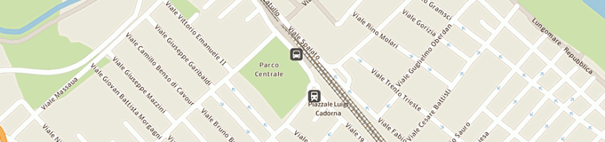 Mappa della impresa mietti enzo a RICCIONE