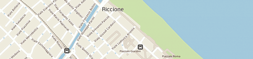 Mappa della impresa hotel roma a RICCIONE