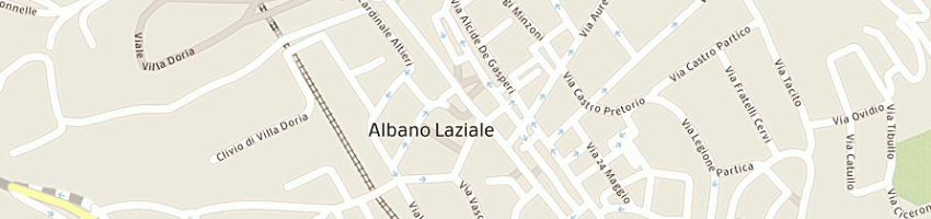 Mappa della impresa vici lorella a ALBANO LAZIALE