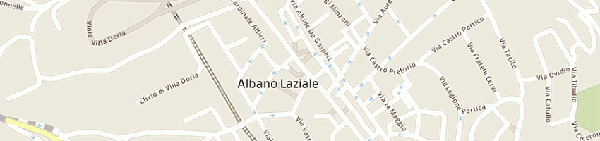 Mappa della impresa centro autorizzato di assistenza fiscale cna caaf lazio srl a ALBANO LAZIALE