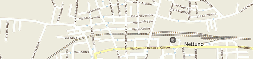 Mappa della impresa studio grafico bf e a multimedia srl a NETTUNO