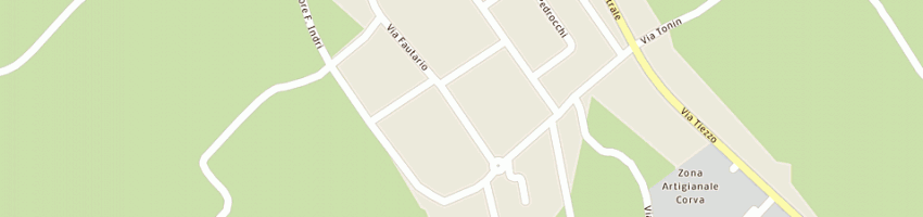 Mappa della impresa comacchio maurizio a AZZANO DECIMO