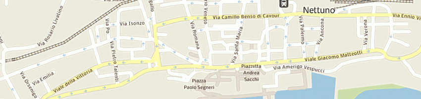 Mappa della impresa valeri sport di colantuono luigi a NETTUNO