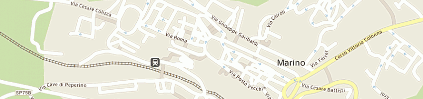 Mappa della impresa tramontozzi serafino a MARINO