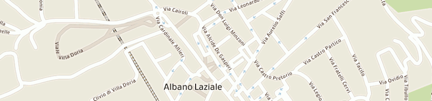 Mappa della impresa pacetti societa in nome collettivo di stefano pacetti e lonardo pacetti a ALBANO LAZIALE