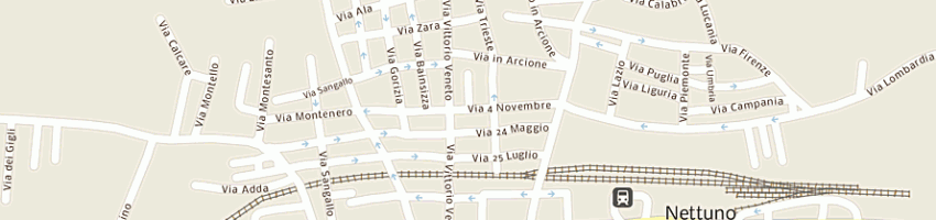 Mappa della impresa pistilli fabrizio a NETTUNO