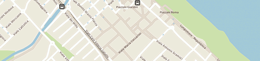 Mappa della impresa abg di mantellato maria rosa e figli srl a RICCIONE