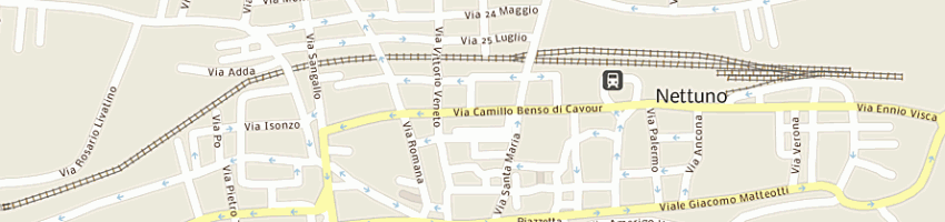 Mappa della impresa zannelli sergio a NETTUNO