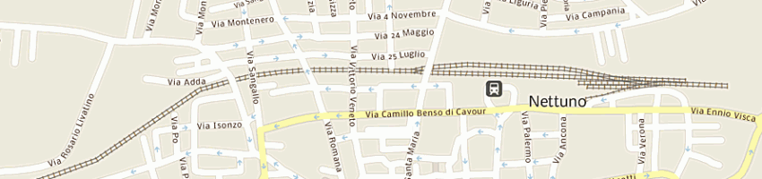 Mappa della impresa italika mutui sas di spinazzola mario e c a NETTUNO